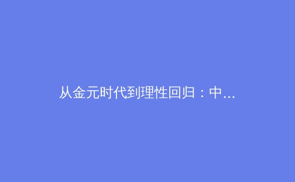 从金元时代到理性回归：中超联赛的商业模式转型与竞技价值重塑 - 2